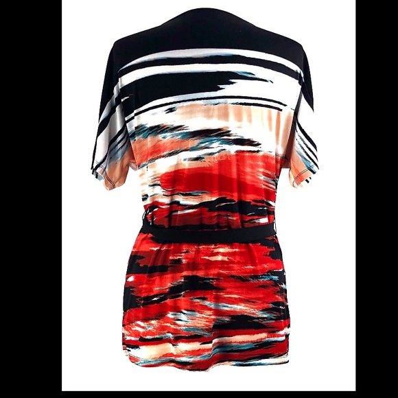 Calvin Klein Tunic Hi-Low Short Sleeve! - Picture 2 of 6